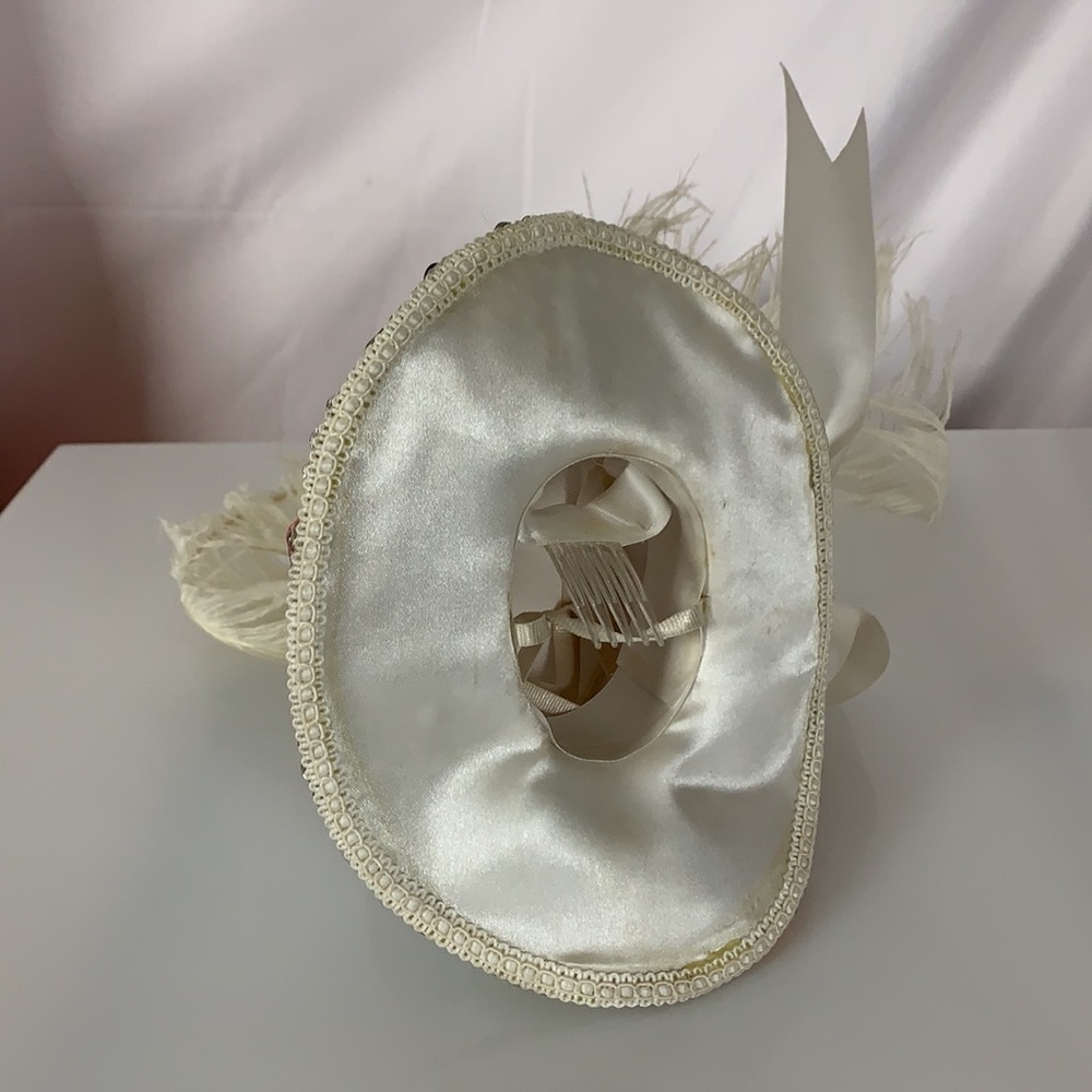 Rainbow Tiny Top Hat With Feathers - image 5